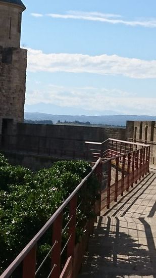 Ausblick in die Pyrenäen