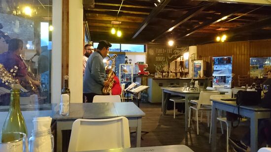 Live Musik im Hafenrestaurant