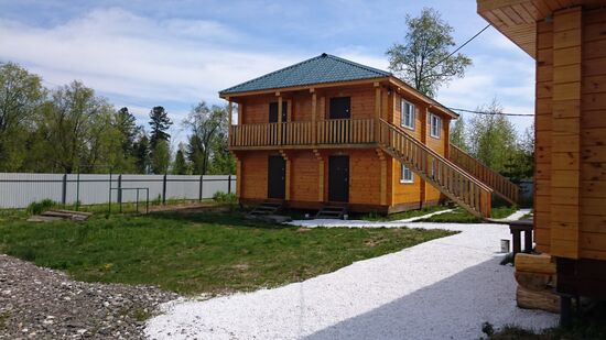 In diesem netten Holzhaus wäre ich gerne noch etwas geblieben