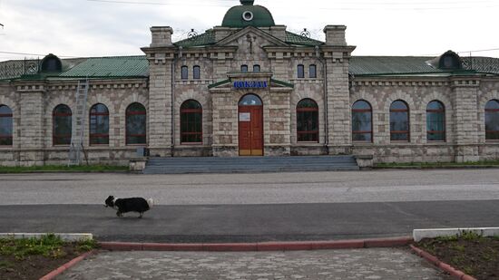 Bahnhof in Sludjanka