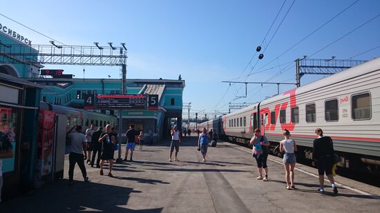Bahnhof Novosibirsk
