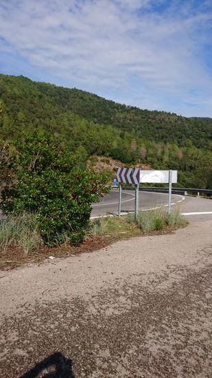 Auf dem Weg nach Tossa del Mar