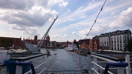 Abschied von Danzig  - mit der Fähre zur Halbinsel Hel