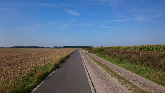 Radwege entlang des polnischen Ostseeküstenradwegs