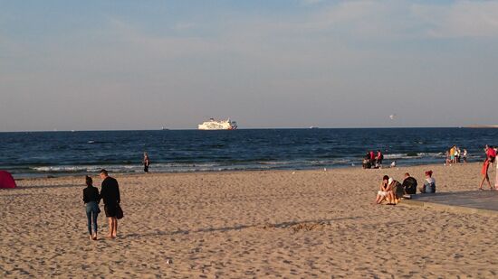 Strand in Swinemünde