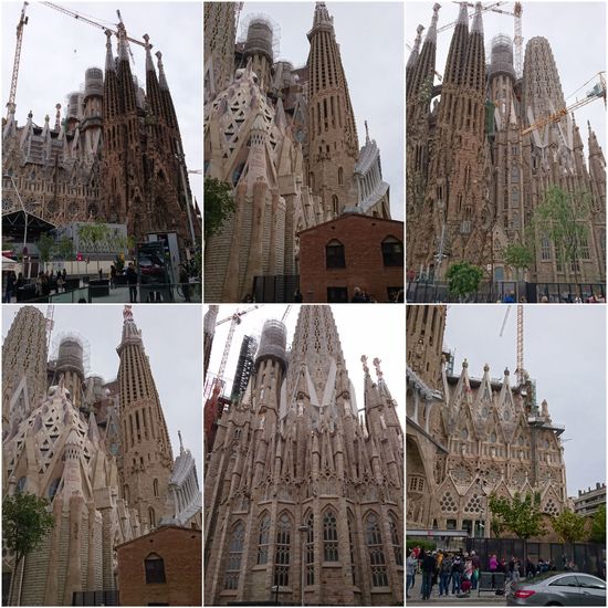 Außenansichten der Sagrada Familia