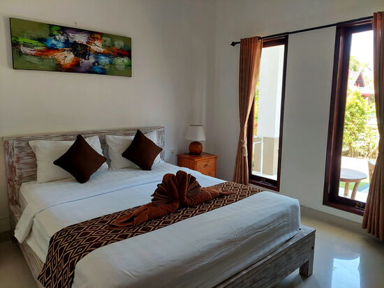 Unser Zimmer in der "Uluwatu Jungle Villa"