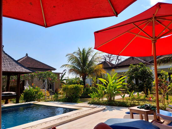 Anlage der "Uluwatu Jungle Villa"