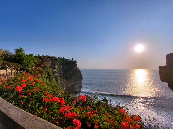 Anlage des Uluwatu Tempels