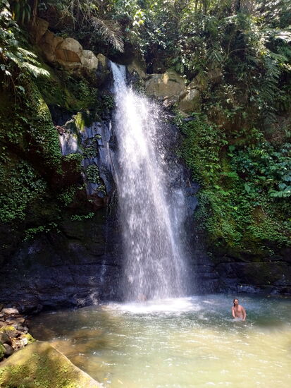 Wasserfall Ulu Petanu
