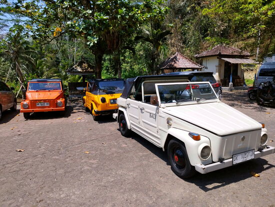 Oft auf Bali zu sehen - VW Kübel