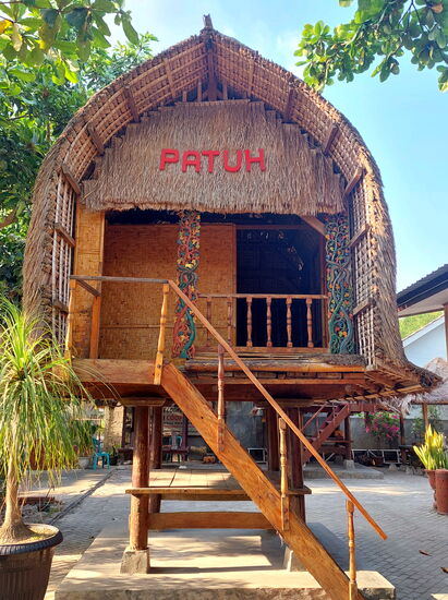 Traditionelles Sasak-Gebäude