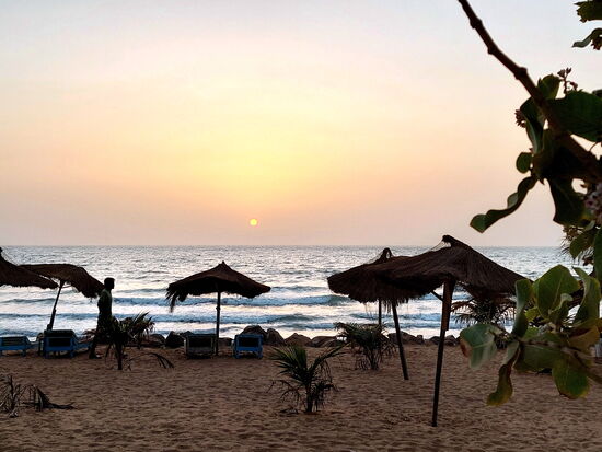 Sonnenuntergang am Strand
