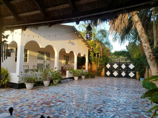 Morgens in der Mandinka Lodge