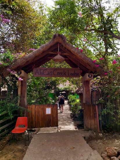 Zugang zur AbCa's Creek Lodge