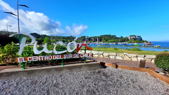 Am Hafen von Pucón