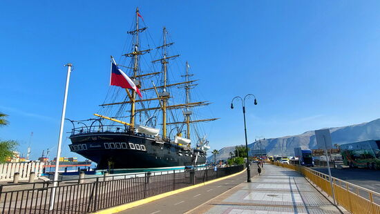 Nachbau der "Esmeralda"