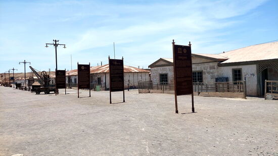 Hauptstraße in Humberstone