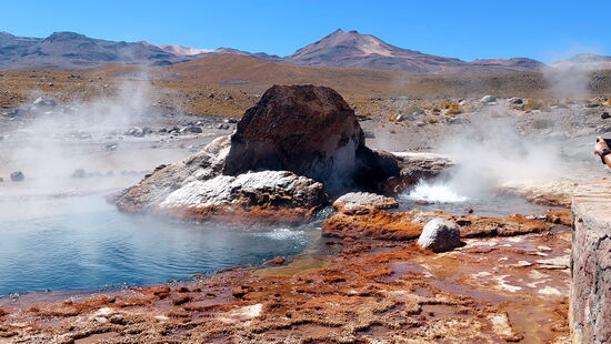 Auf dem Geysirfeld von El Tatio