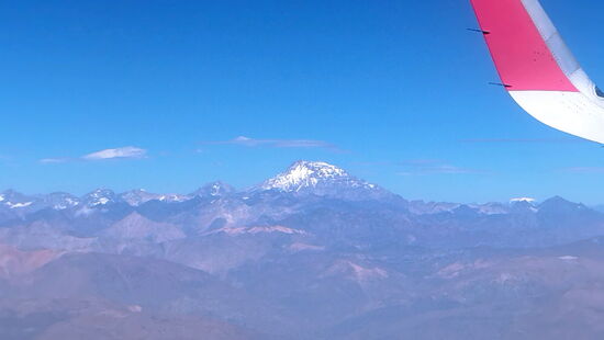 Blick zum Aconcagua