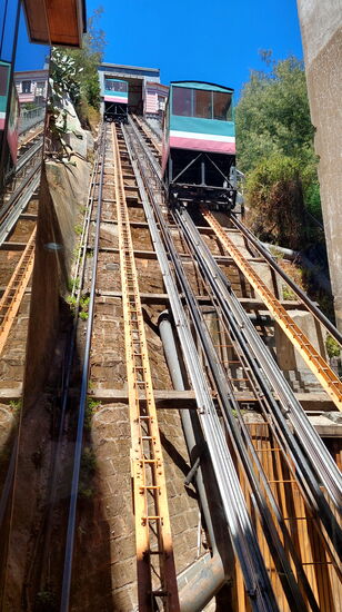 Einer der historischen Ascensores