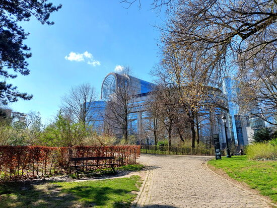 EU-Parlament am Leopoldspark