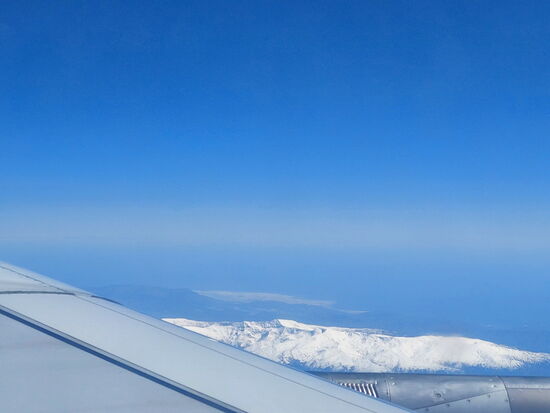 Die Sierra Nevada macht ihrem Namen Ehre