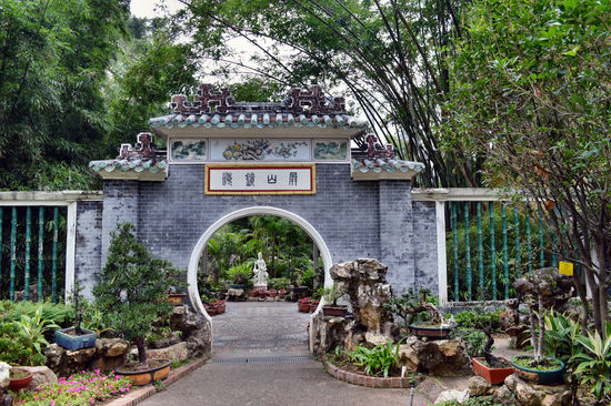 Zauberhafter chinesischer Garten in Macau - der Jardim de Lou Lim Ieoc
