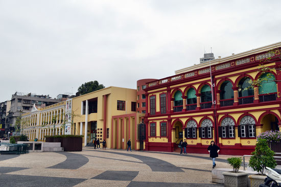 Koloniales Flair in der Altstadt von Macau