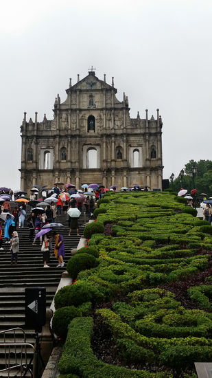 Die Fassade von St. Paul ist ein Symbol für Macau.