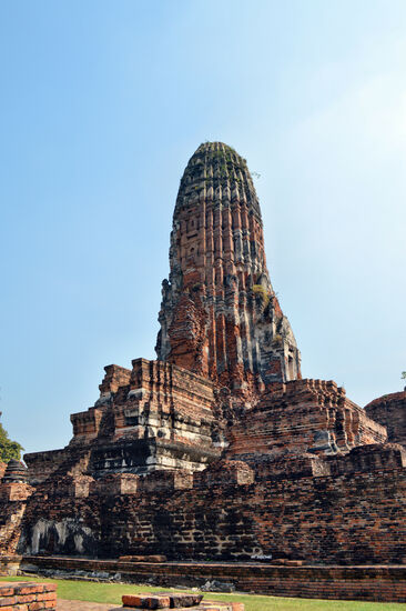 Haupt-Prang des Wat Phra Ram