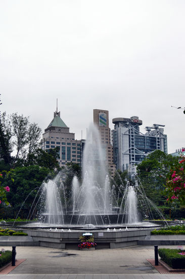 Im zoologischen und botanischen Garten von Hong Kong