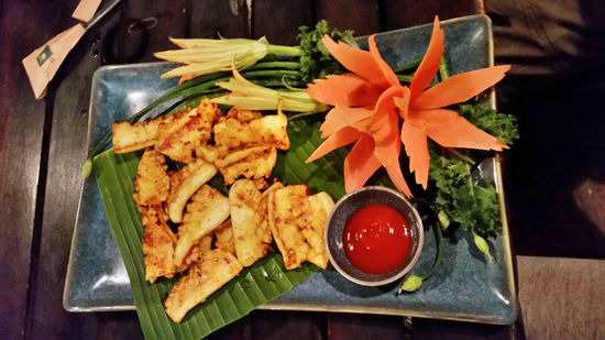 Kunstwerk aus der Küche des "SH Garden"