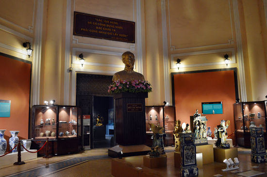 Im historischen Museum von Saigon