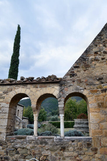 Vom uralten Refektorium stehen nur noch Mauerreste