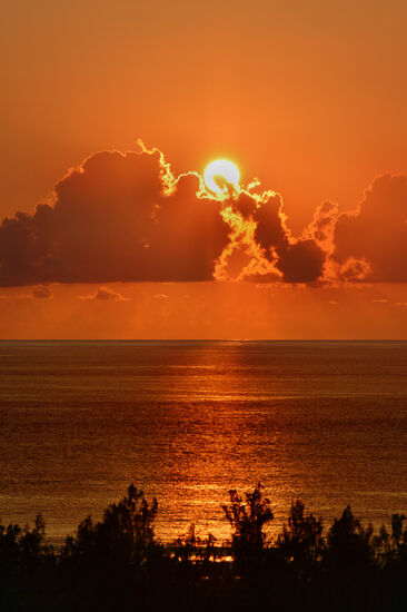 Sonnenuntergang Richtung Madagaskar