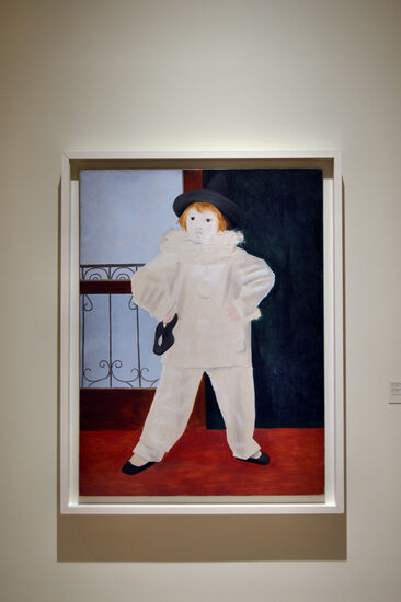 "Paul als Clown" - eines der bekannten Gemälde im Picasso-Museum