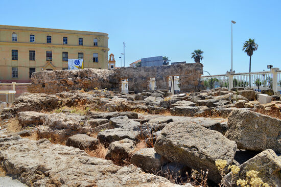 Überreste des römischen Theaters