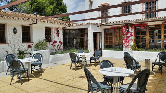 Terrasse der "Posada de Ronda"