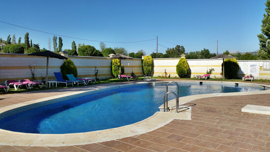 Der sauberste Hotel-Pool, der uns bis jetzt begegnet ist...
