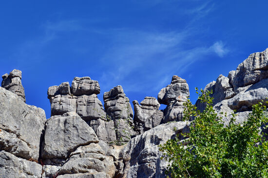 Felsformationen im Naturpark El Torcal
