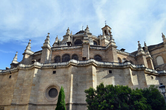 Chor der Kathedrale von außen