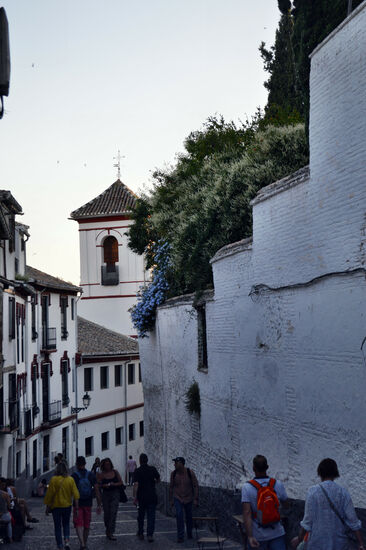 Im abendlichen Albaicín