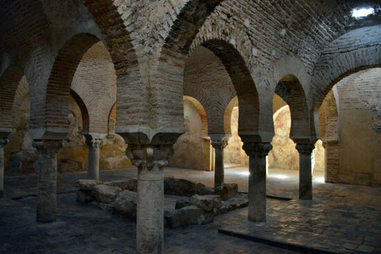 Überreste der arabischen Bäder von Jaén