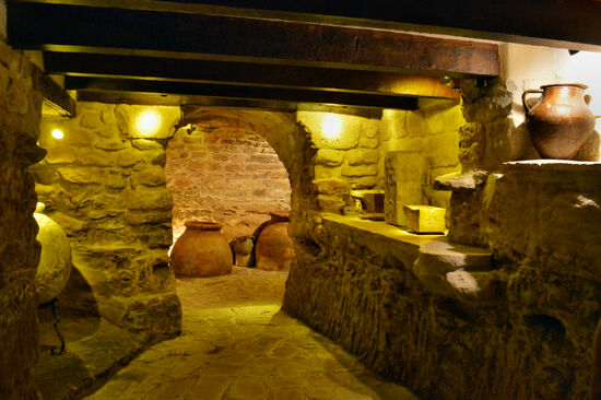 Lagerraum der Sinagoga del Agua in Úbeda