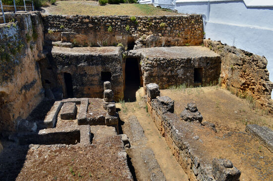"Grab des Elefanten" - benannt nach einer hier gefundenen Skulptur