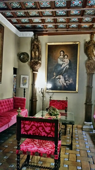 Sitzecke im Hotel "Convento la Gloria"