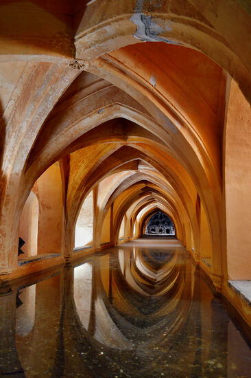 Die gotische Wäscherei des Alcázar - erst vor kurzem für die Besucher geöffnet