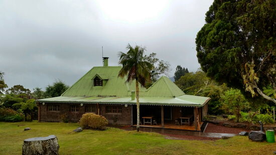 Gîte de Belouve im Nieselregen