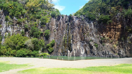 Auch ohne Wasser schön - Cascades de Niagara